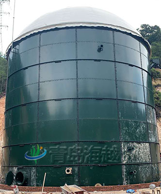 低壓濕式沼氣氣柜運行管理簡要概述